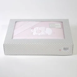 Juego de sábanas cuna coralina 004 rosa