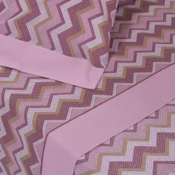 Juego de sábanas riga rosa