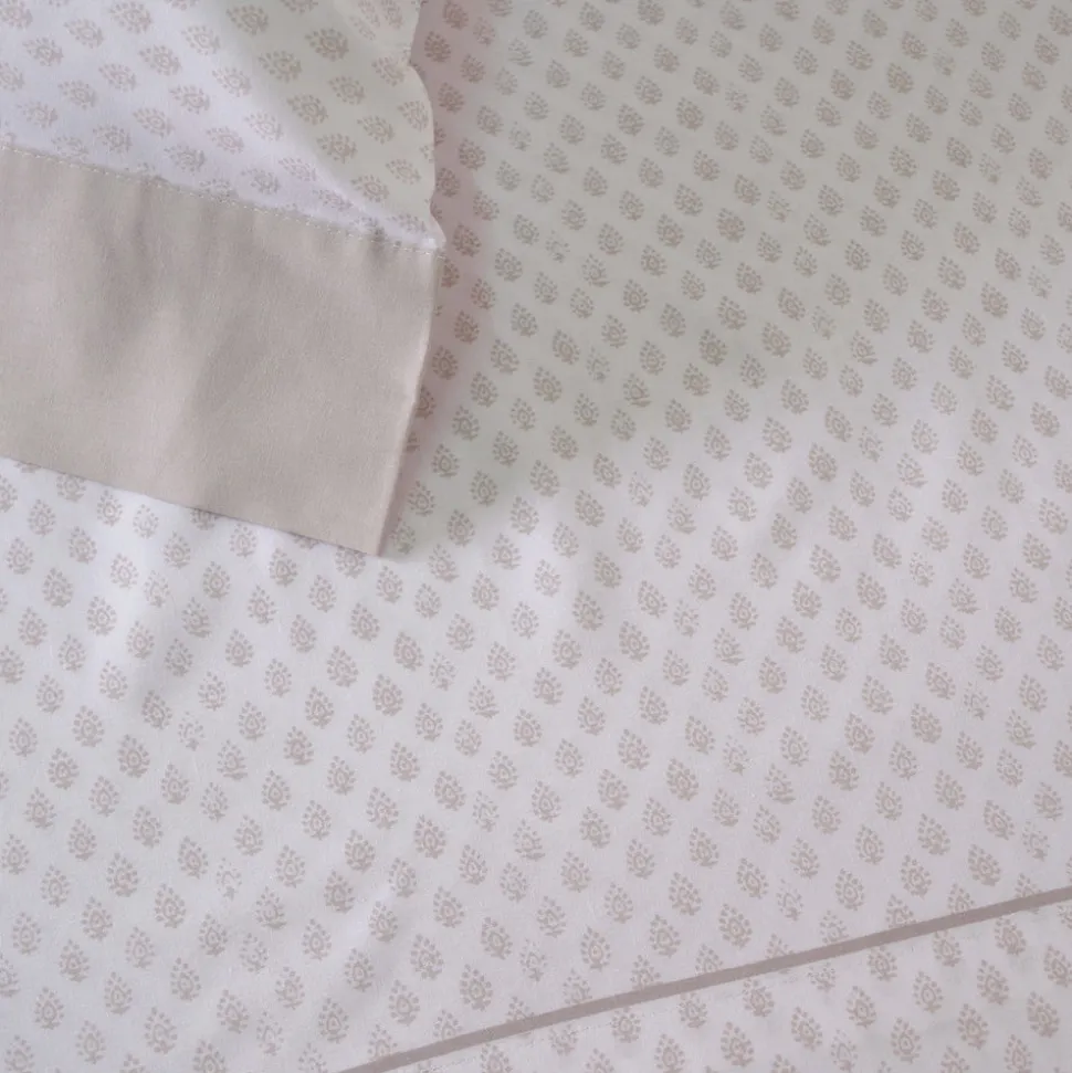 Juego de sábanas victoria beige
