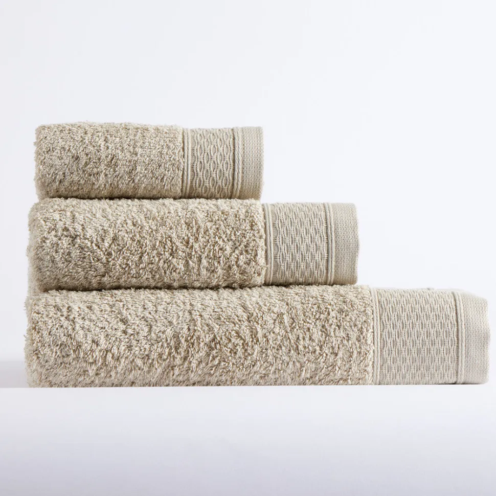 Juego de toallas 3p carrie beige