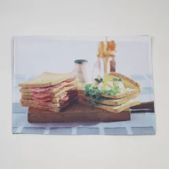 Mantel individual foto sandwich