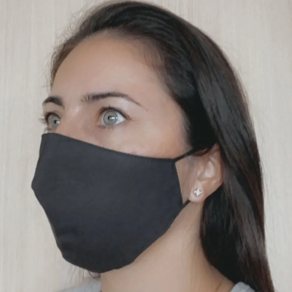 Mascarilla higiénica viroblock negra