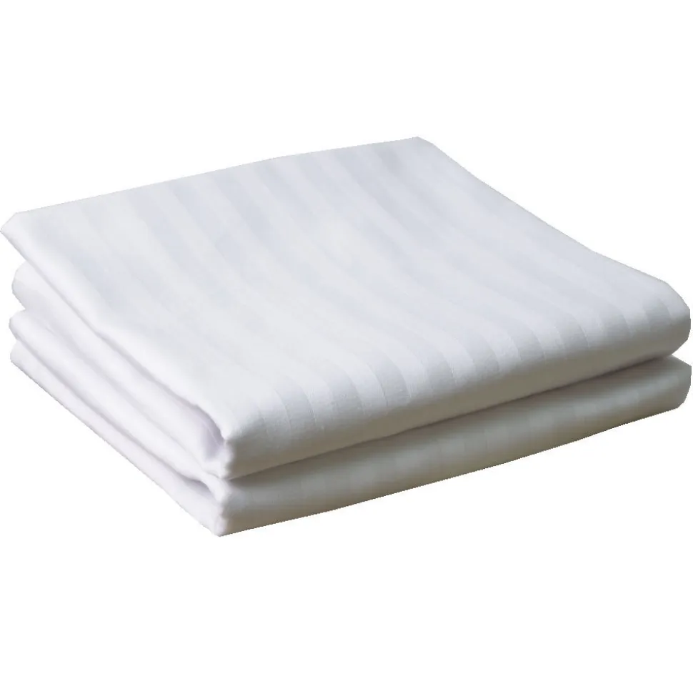 Pack 2 fundas almohada cruzadillo poliéster algodón