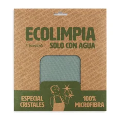 Pack 4 paños bayeta ecolimpia especial cristales