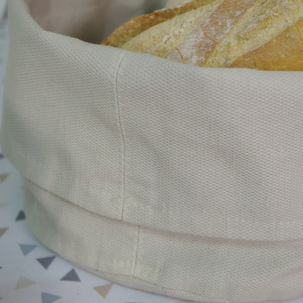 Panera en tejido beige