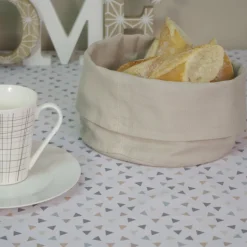 Panera en tejido beige