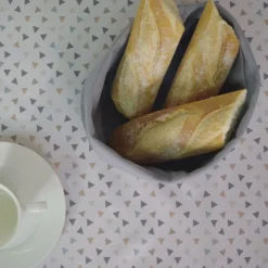 Panera en tejido gris