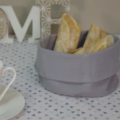 Panera en tejido gris