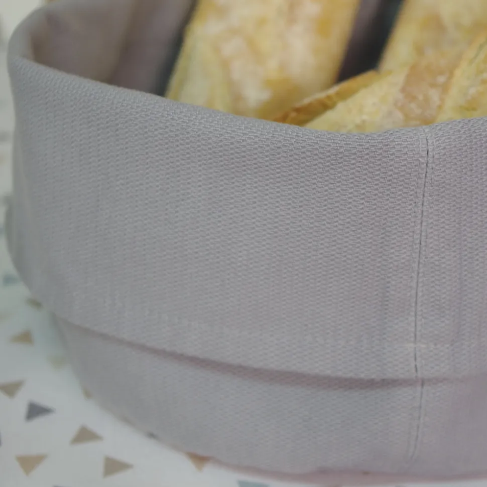 Panera en tejido gris