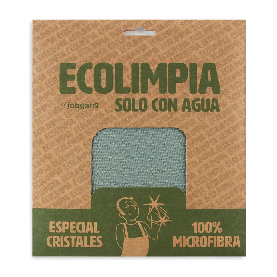 Paño bayeta ecolimpia especial cristales