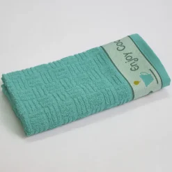 Paño de cocina rizo cenefa jacquard 10458