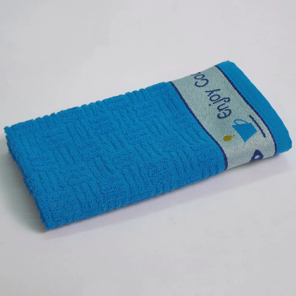 Paño de cocina rizo cenefa jacquard 10458