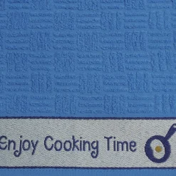 Paño de cocina rizo cenefa jacquard 10458