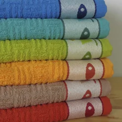 Paño de cocina rizo cenefa jacquard 10458