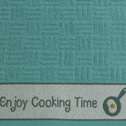 Paño de cocina rizo cenefa jacquard 10458