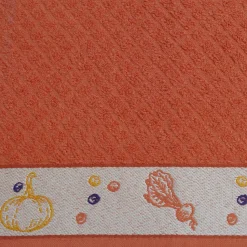 Paño de cocina rizo cenefa jacquard 12465