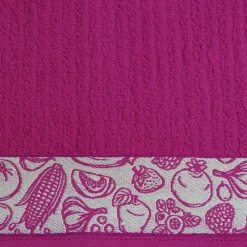 Paño de cocina rizo cenefa jacquard 13501