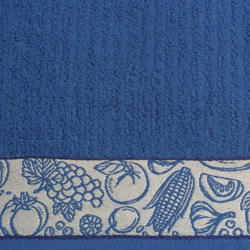 Paño de cocina rizo cenefa jacquard 13501