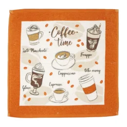 Paño de cocina rizo coffee time 1318