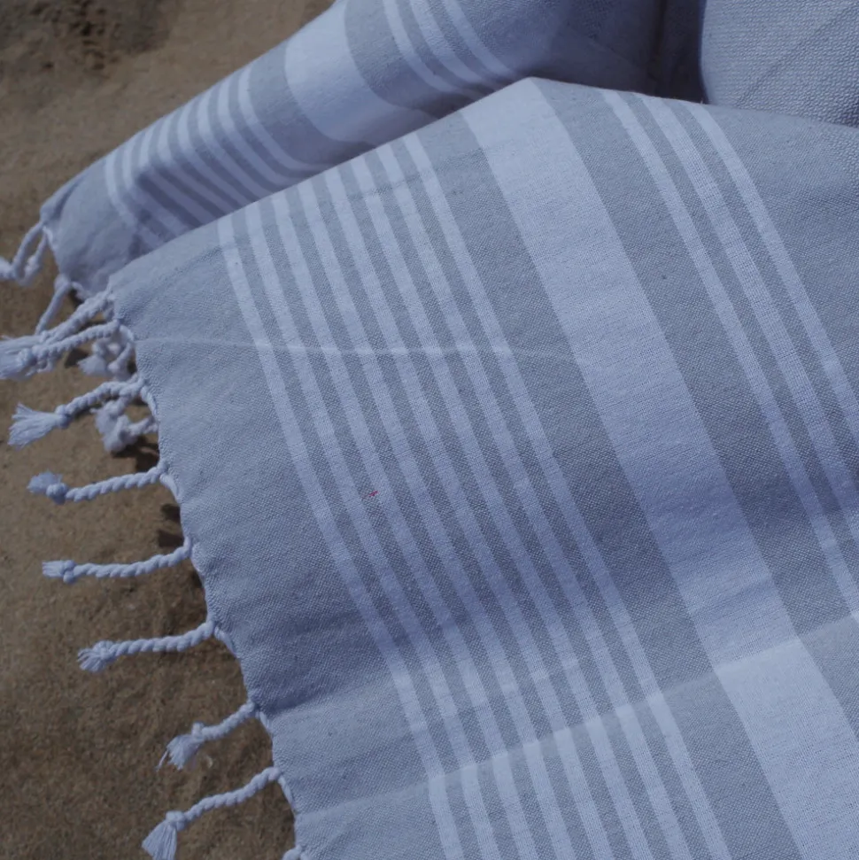 Pareo playa hamman 1029 gris