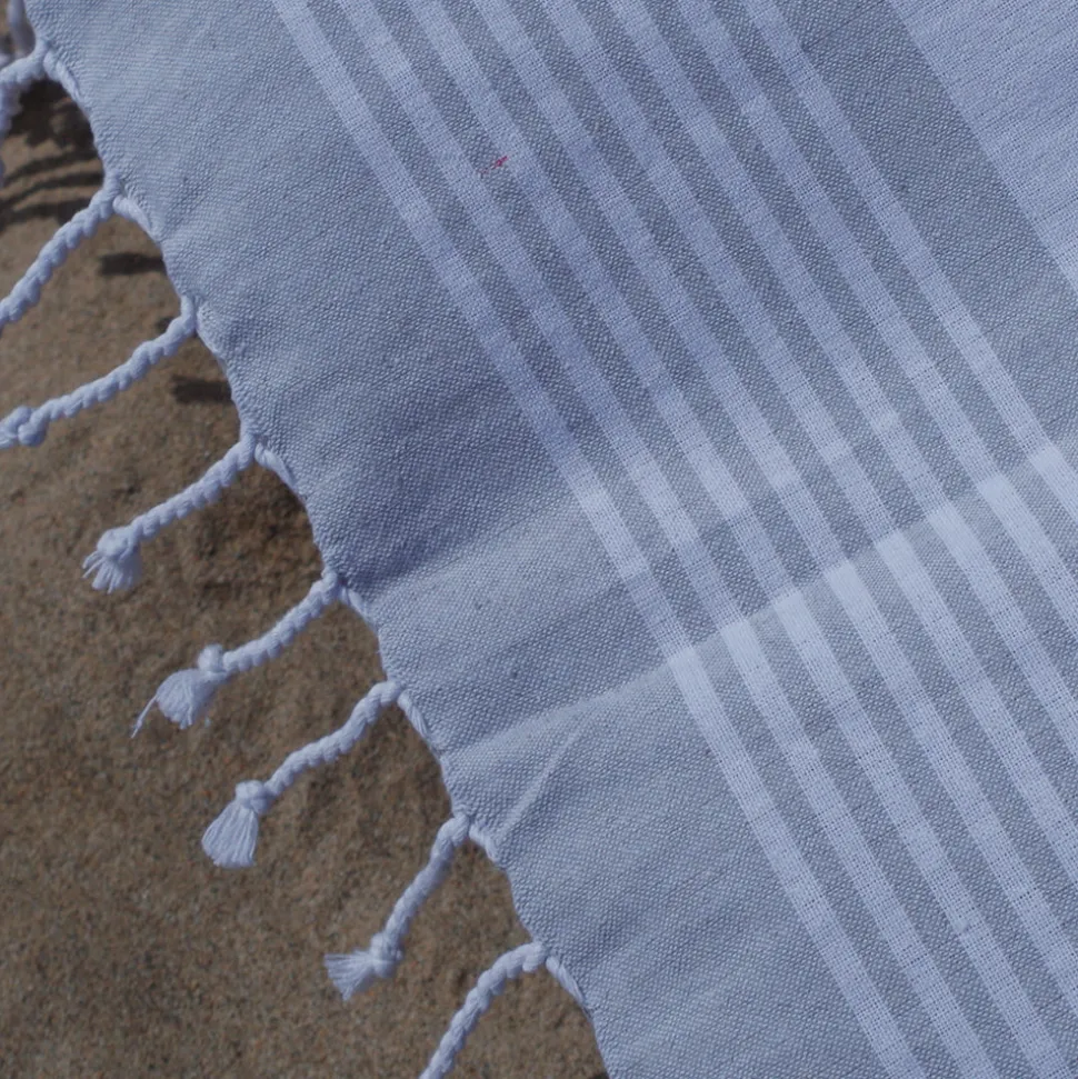 Pareo playa hamman 1029 gris