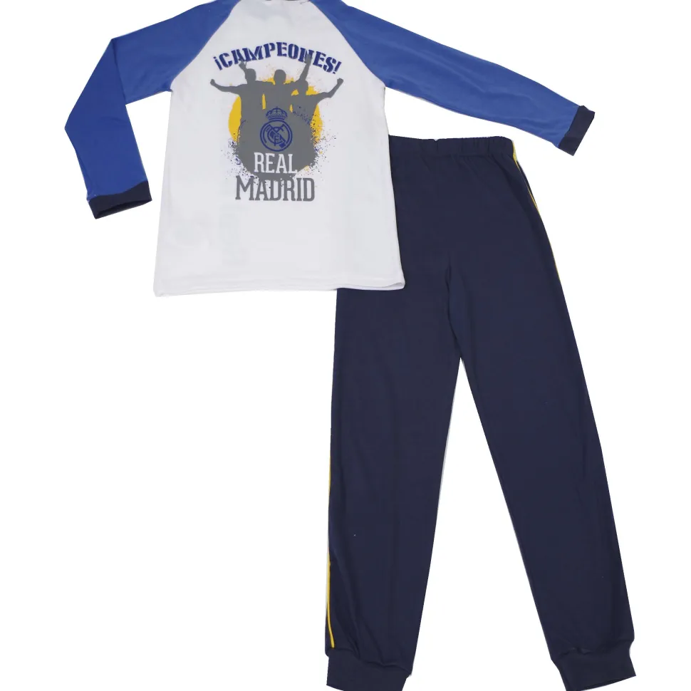 Pijama niño real madrid campeones 206