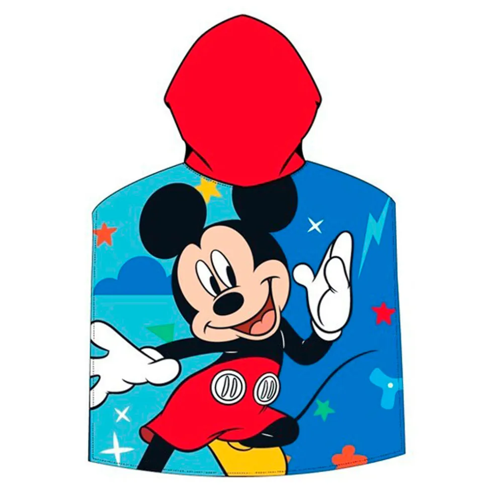 Poncho baño infantil microfibra Mickey 1536