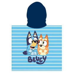 Poncho baño infantil microfibra bluey 1576