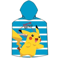 Poncho baño infantil microfibra pokemon 1167