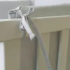 Protector cuna liso gris