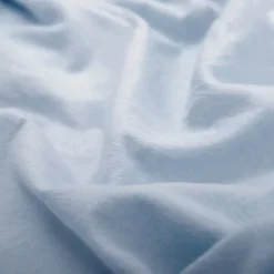 Sabana bajera cuna franela algodón azul