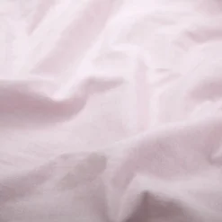 Sabana bajera cuna franela algodón rosa