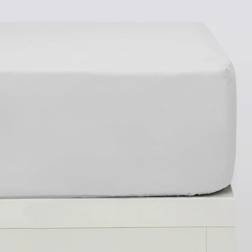 Sabanas bajeras blanco basic plus lote 10 unidades