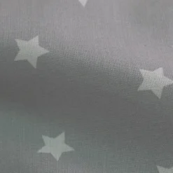 Saco nórdico ajustable estrellas gris