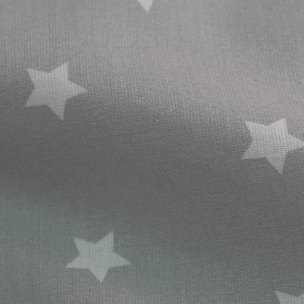 Saco nórdico ajustable estrellas gris