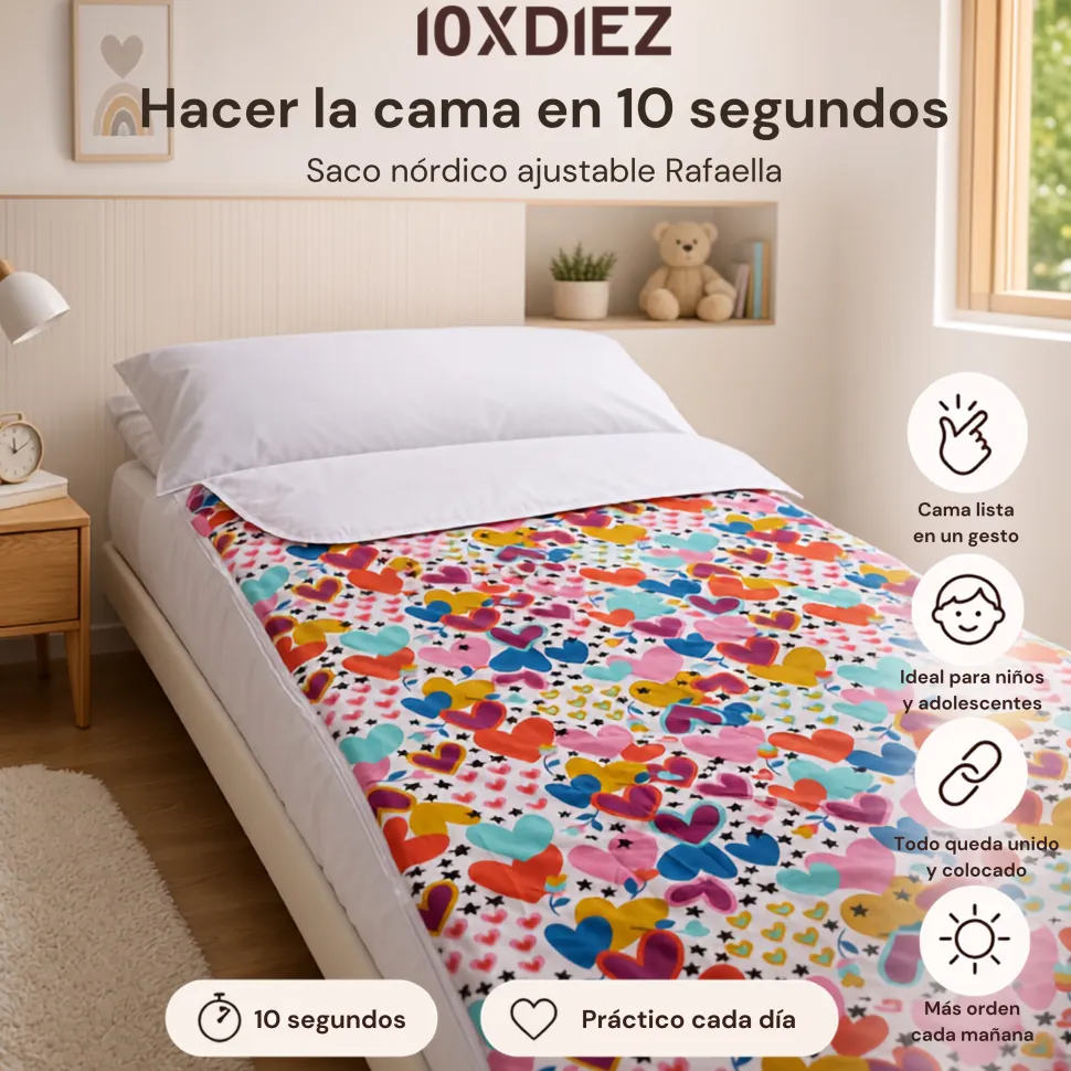 Saco nórdico ajustable rafaella
