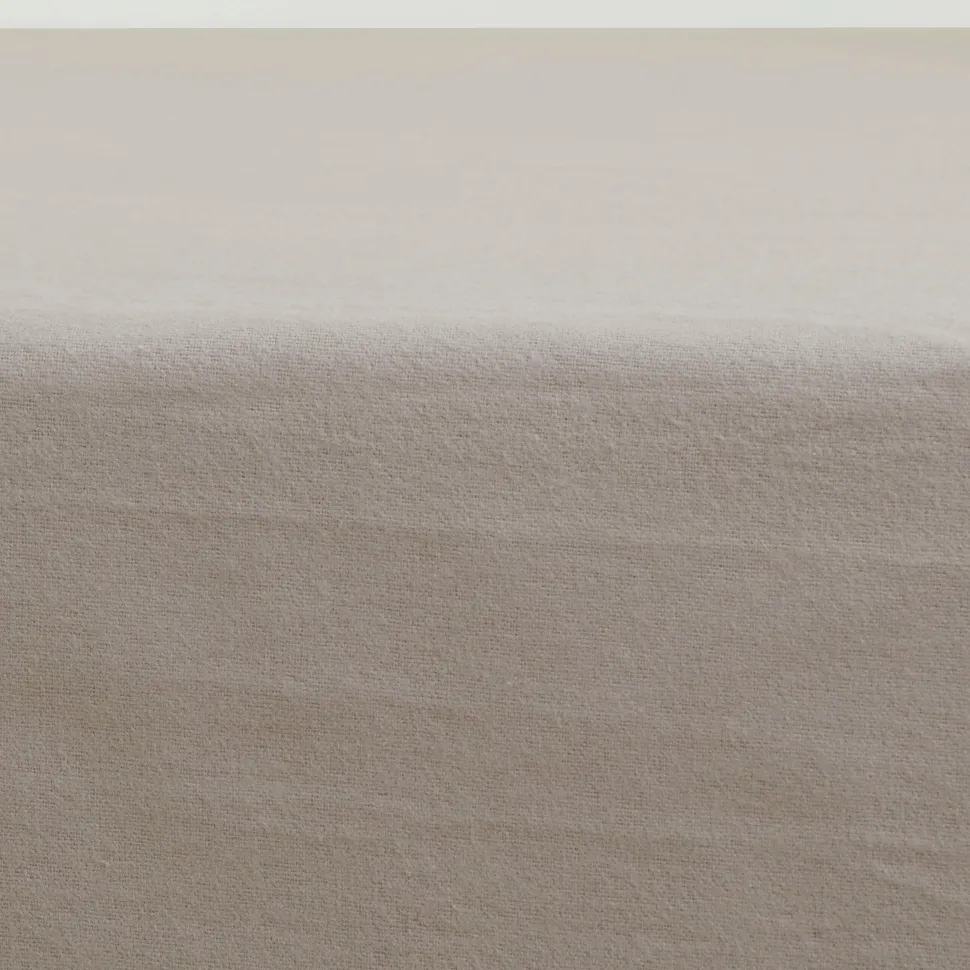 Sábanas bajeras franela beige