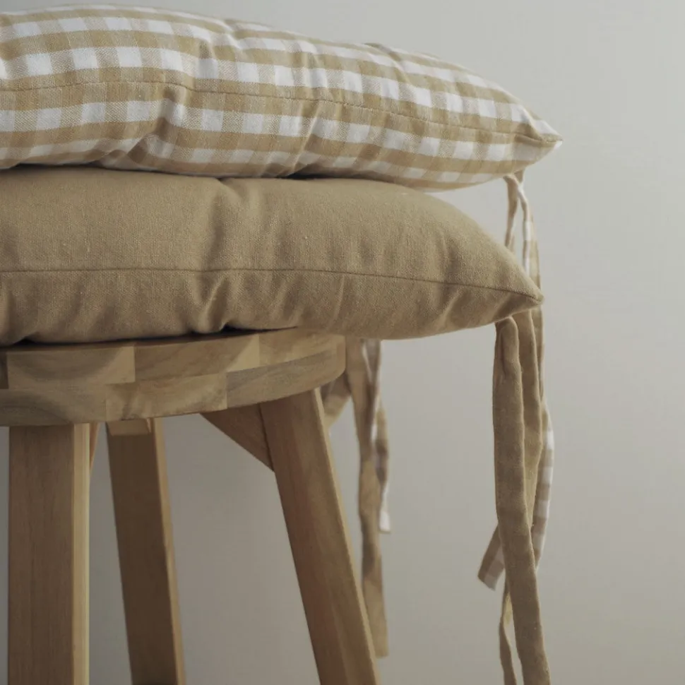 Tapeta silla cotton beige liso