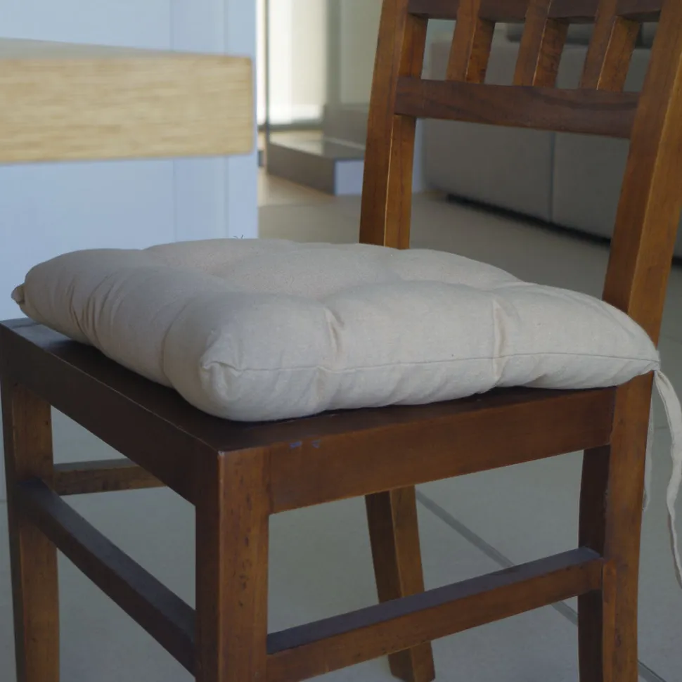 Tapeta silla cotton beige liso