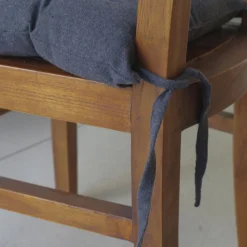 Tapeta silla cotton carbón liso