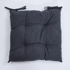 Tapeta silla cotton carbón liso