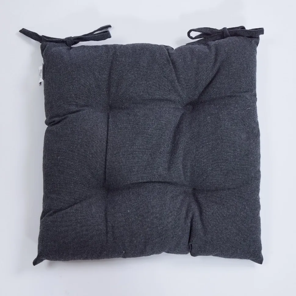 Tapeta silla cotton carbón liso