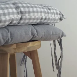 Tapeta silla cotton gris liso