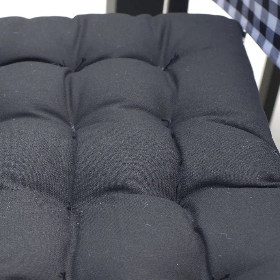 Tapeta silla cotton negro