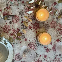 Tela mantel navidad varda