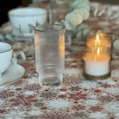 Tela mantel navidad varda