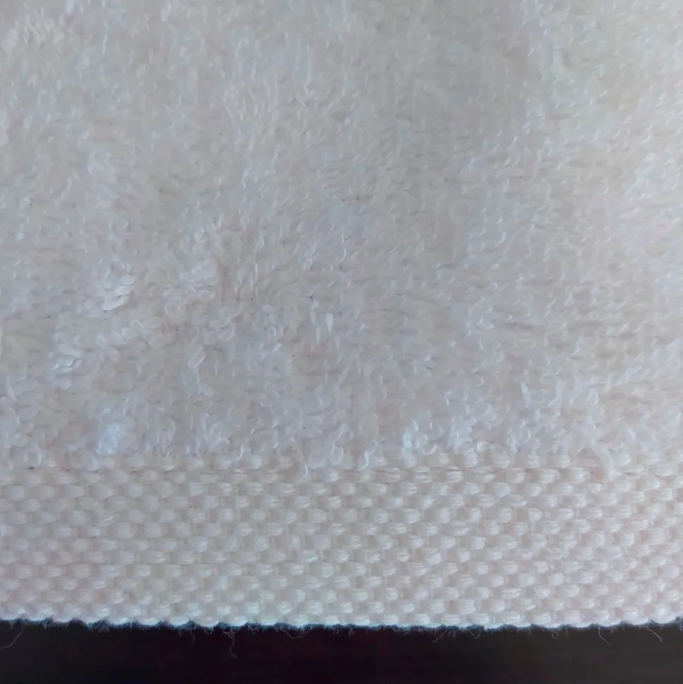 Toalla algodón cardado 500 gr/m2 blanco