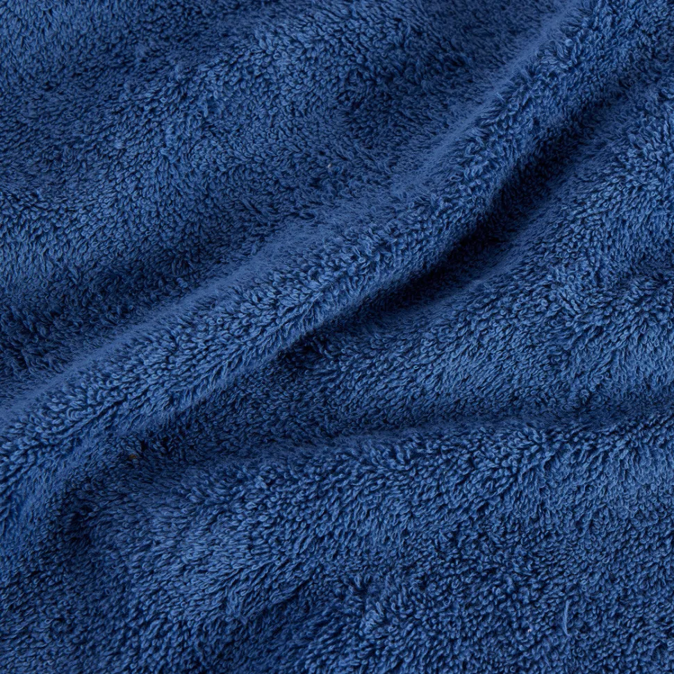 Toalla algodón 550 gr/m2 azul indigo