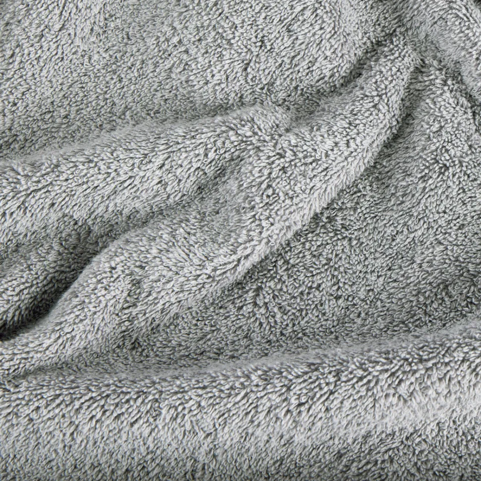 Toalla algodón 500 gr/m2 gris perla