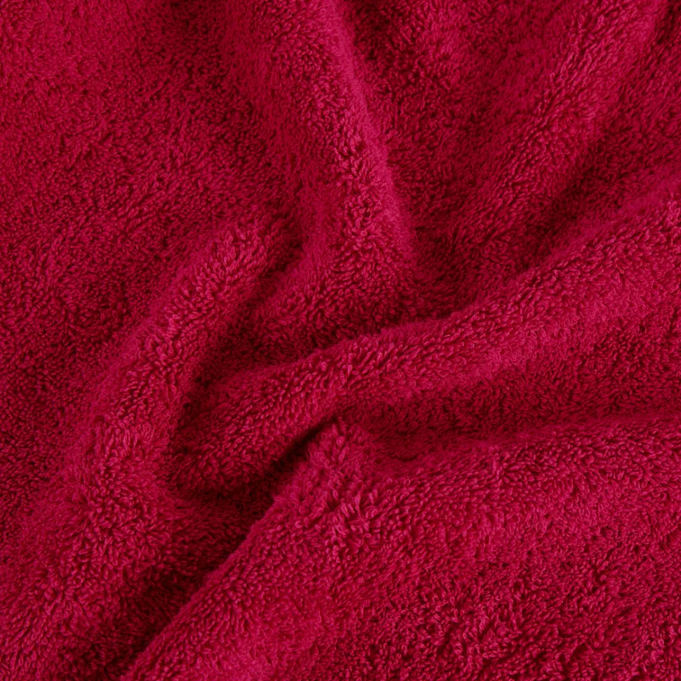 Toalla algodón 500 gr/m2 rojo
